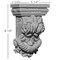 Ekena Millwork 5 1/4"W x 2 3/4"D x 8 1/8"H Rose Corbel COR05X02X08RO - alternate 2